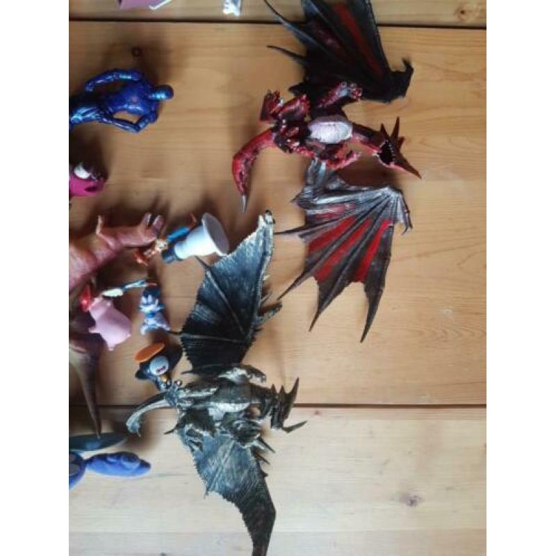Iron man, monsters en co, dinosaurus, draken, toy story etc