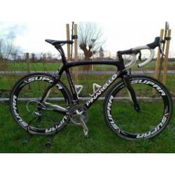 Vol carbon racefiets maat 55/56
