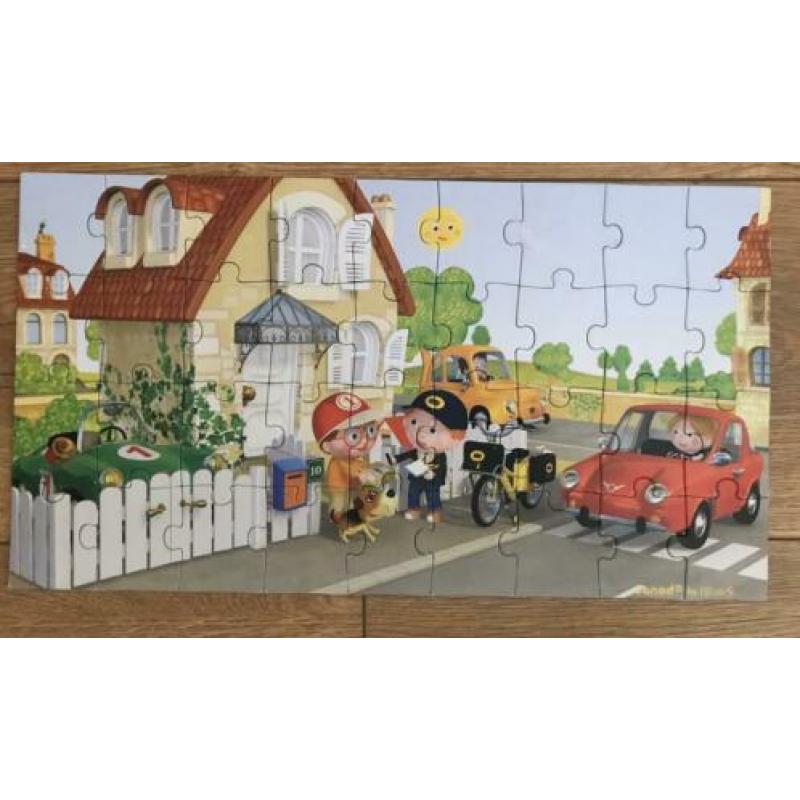 Janod 2 leuke puzzels in doos