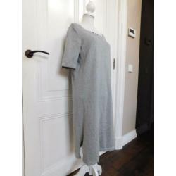 Object grijze jurk maat M 100% katoen