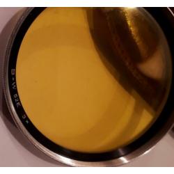 B+W GEEL FILTER. 52e 3x.