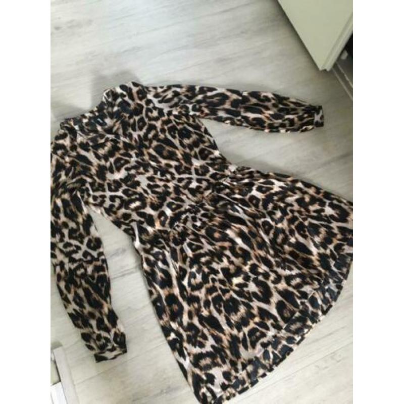 Nieuw panter jurkje Eksept maat s shoeby