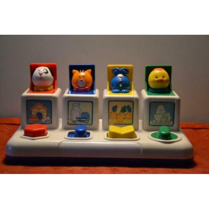 3 x leuke pop - up vriendjes vintage