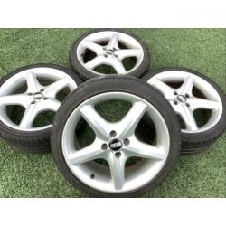 ?4x100 17 INCH CORSA ADAM KARL CLIO MICRA SWIFT CIVIC POLO