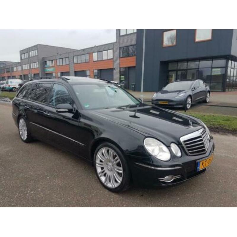 Mercedes E-Klasse 3.0 CDI E320 Combi AUT 2006 Zwart BOM VOL