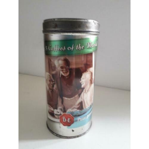Blik DE koffie pads