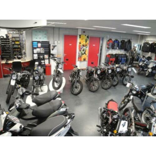 Caferacer schakelbromfiets 50 of 125cc diverse merken NIEUW