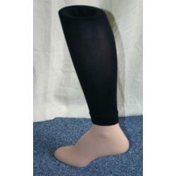 Nieuw 3 paar Oroblu zwarte panty zonder voetstuk mt 40-42 M