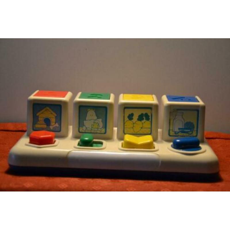 3 x leuke pop - up vriendjes vintage
