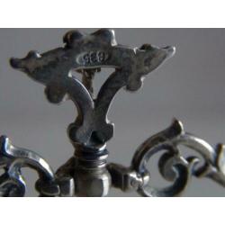 Miniatuur zilver CQ1 weegschaal zilveren miniaturen