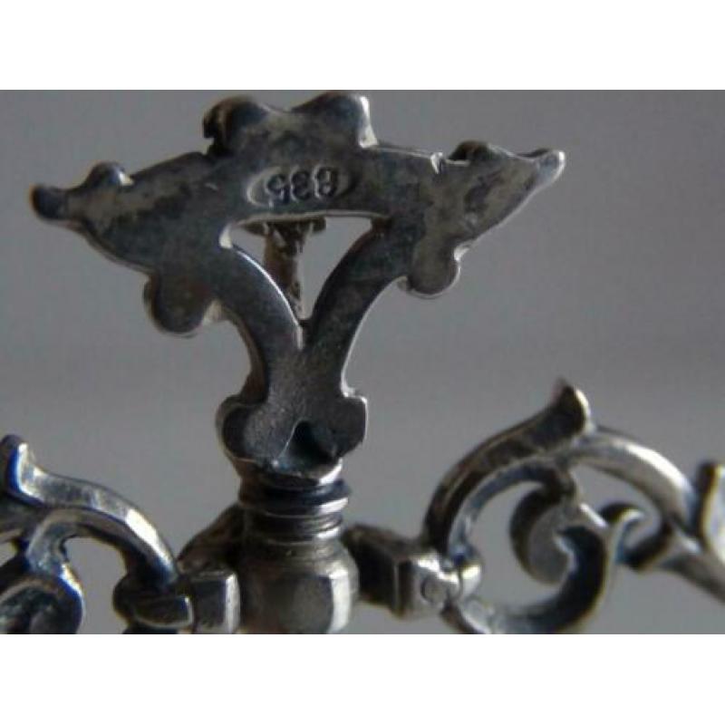 Miniatuur zilver CQ1 weegschaal zilveren miniaturen