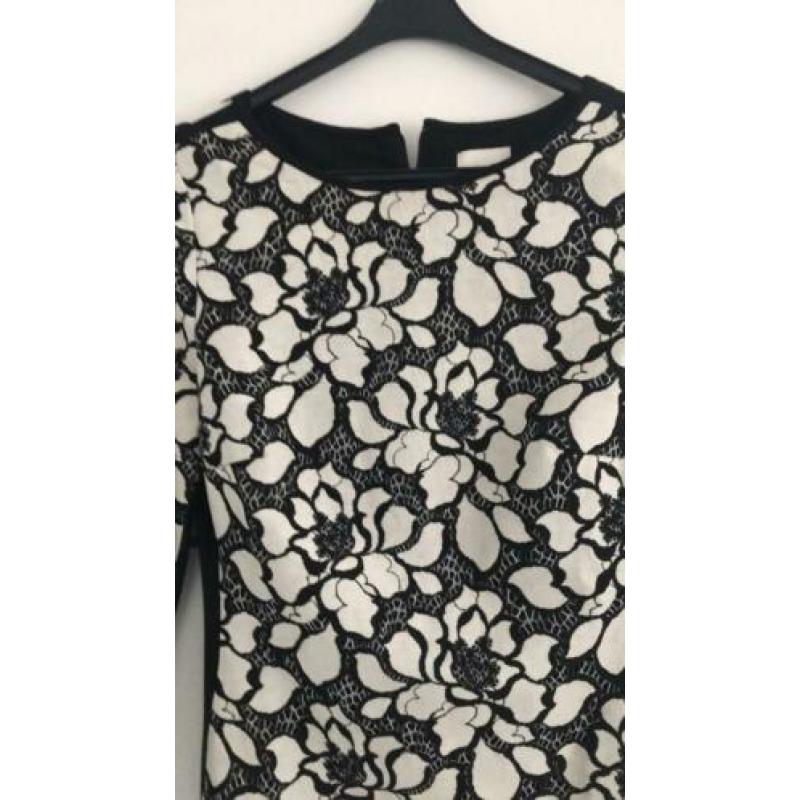 Reiss jurk zwart wit maat 36