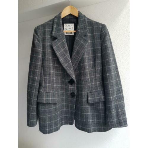 Moschino colbertjasje wol maat 42