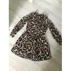 Nieuw panter jurkje Eksept maat s shoeby