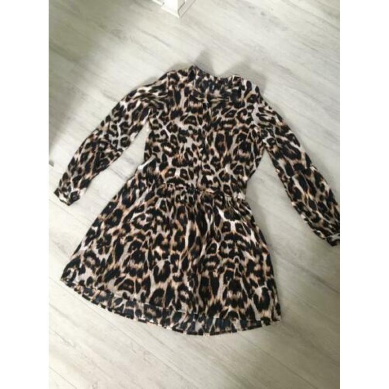 Nieuw panter jurkje Eksept maat s shoeby