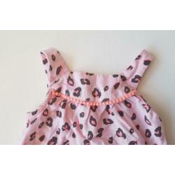 Roze tuinbroek, mt 62