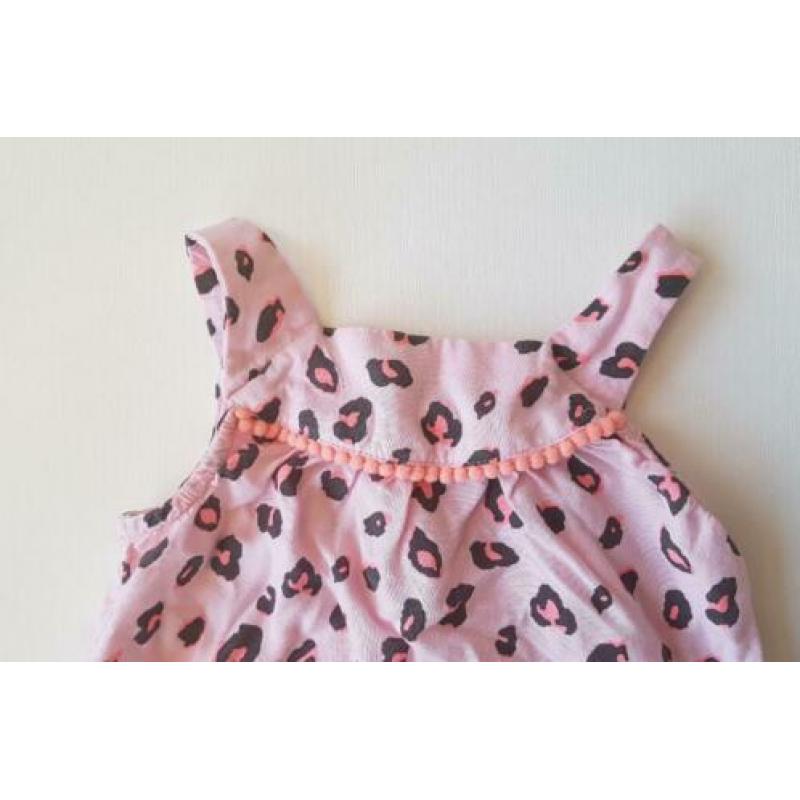Roze tuinbroek, mt 62