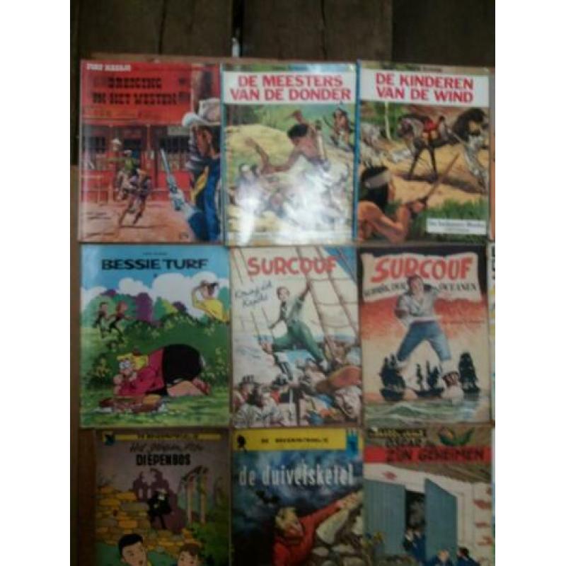 Stripboeken van alles en nog wat.