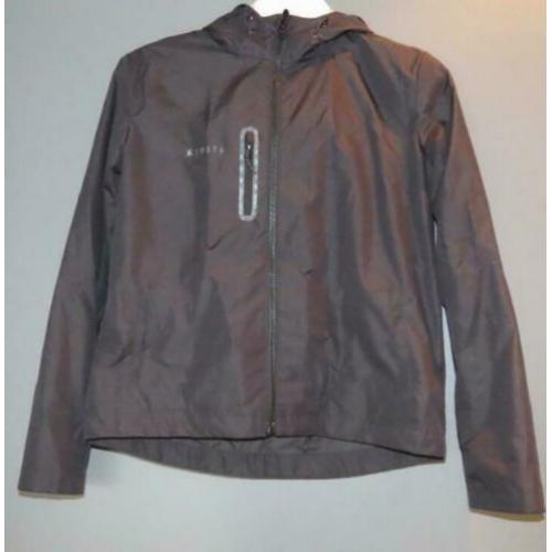 Decathlon zwart trainingsjack maat 152
