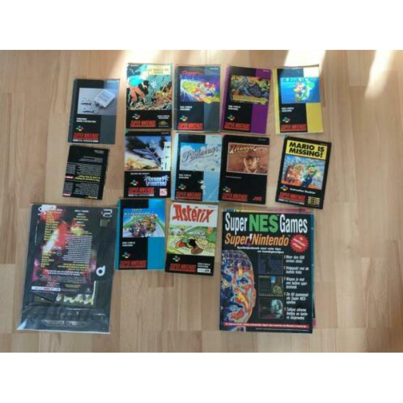 Nintendo game boys en super Nes etc.