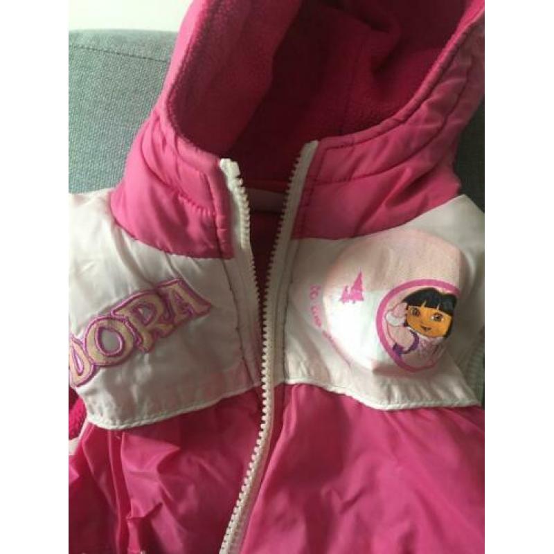 Bodywarmer met Dora, maat 110