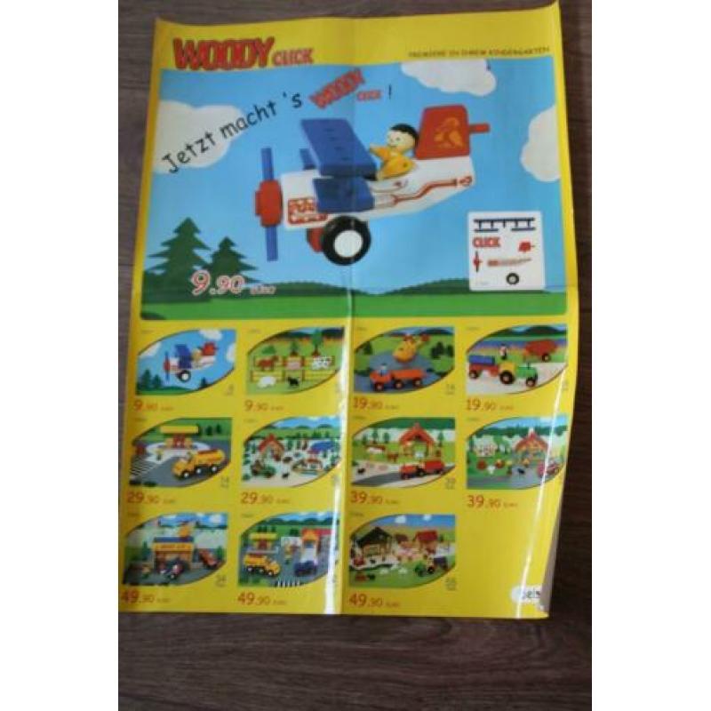 Woody Click houten speelgoed 11 sets