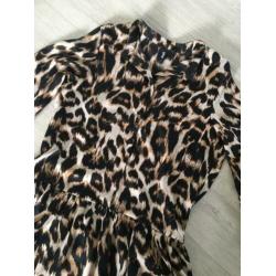 Nieuw panter jurkje Eksept maat s shoeby