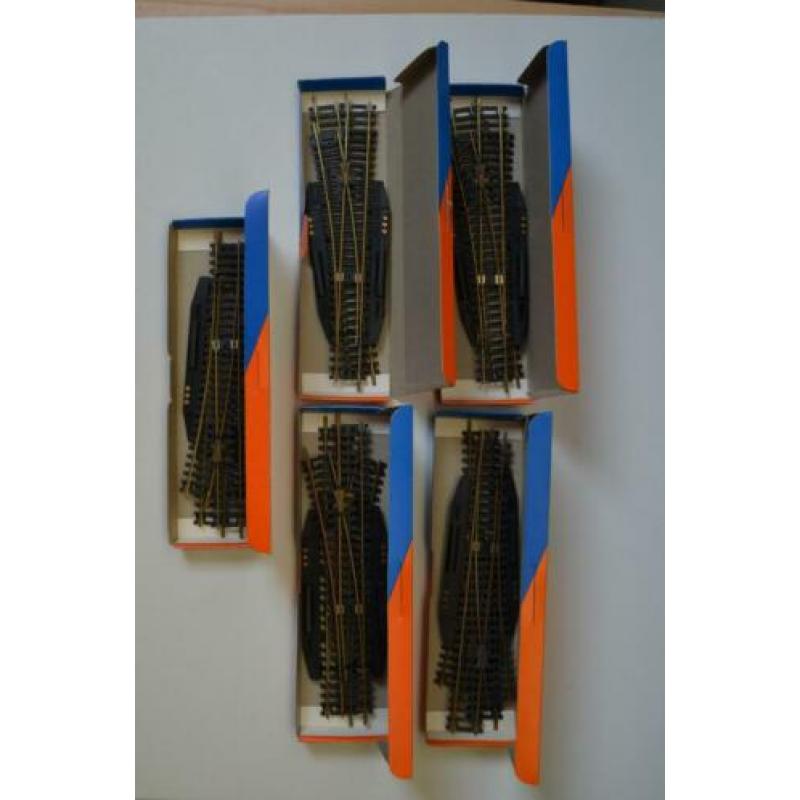 Roco electrische wissels, nieuw in OVP, 5 sets, HO, MS