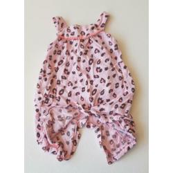 Roze tuinbroek, mt 62