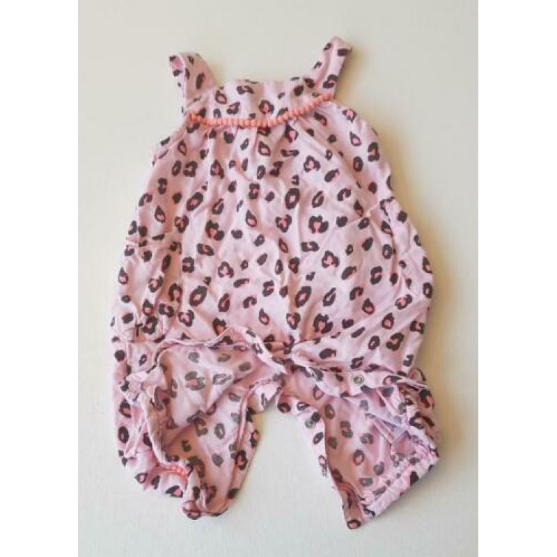 Roze tuinbroek, mt 62