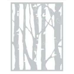 NIEUW GROTE Metalen Snijmal Birch Tree Forest Frame