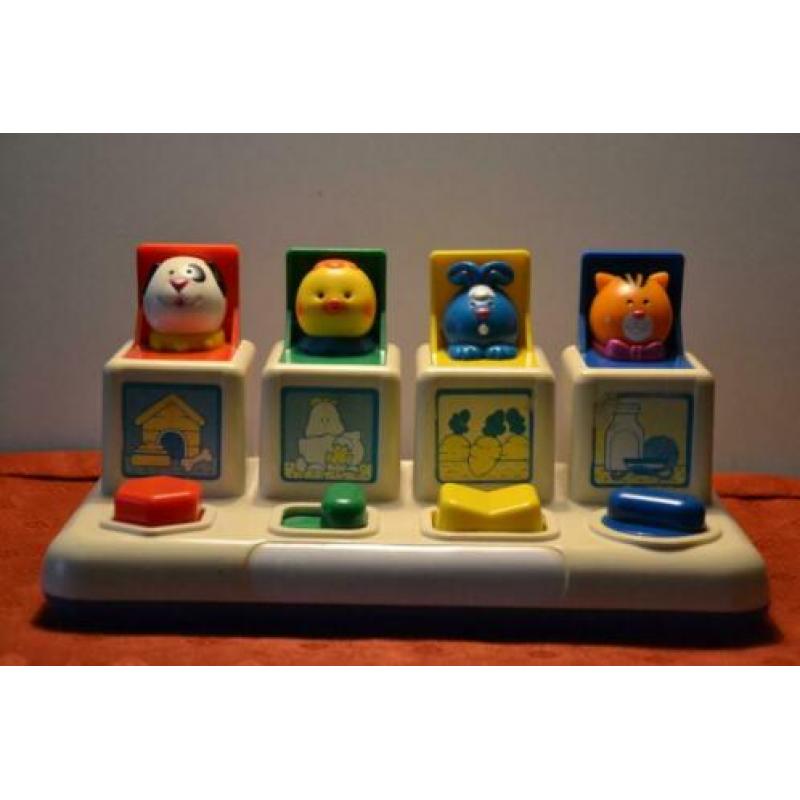 3 x leuke pop - up vriendjes vintage