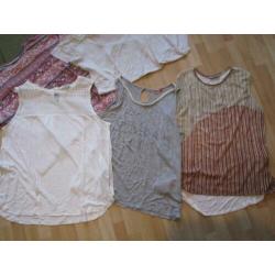 Zomer tops pakket 7-delig oa Zara, Divided **Nieuw**