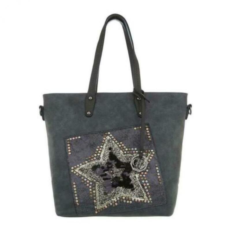 Dames schoudertas / Shopper Dudlin (TA-4035-5-grey)
