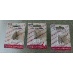 3 stuks spuitmond Nozzle PME / Star Tube nr. 8