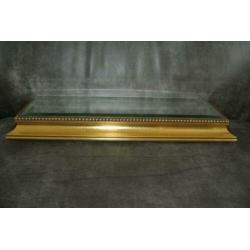 Muurconsole gespiegeld Houten console