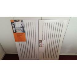 Radiator ombouw/bekleding 50 x 100. 2 stuks