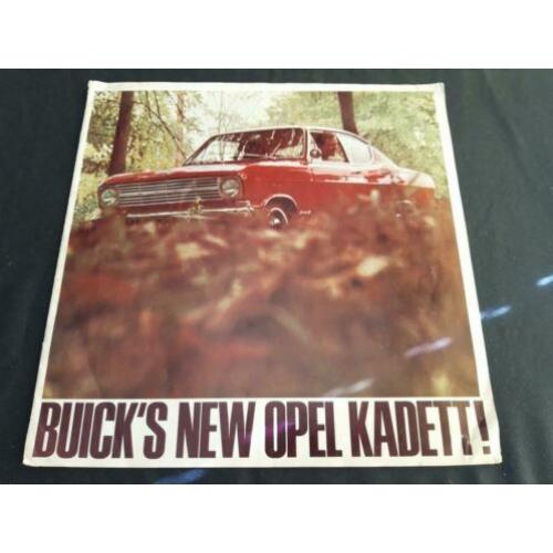 Buick's Opel Kadett 1965 - folder USA