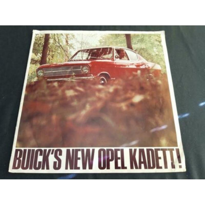 Buick's Opel Kadett 1965 - folder USA