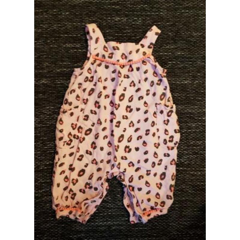 Roze tuinbroek, mt 62