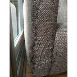 Gratis, fauteuil in zandkleur.