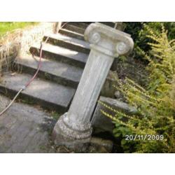 tuinzuil sokkel wintervast beton