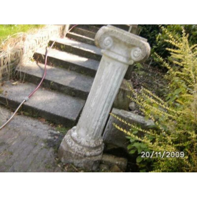 tuinzuil sokkel wintervast beton