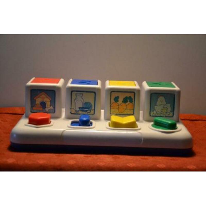 3 x leuke pop - up vriendjes vintage