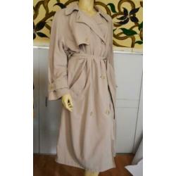 Trench klassieke vintage trenchcoat lange voorjaar jas 42