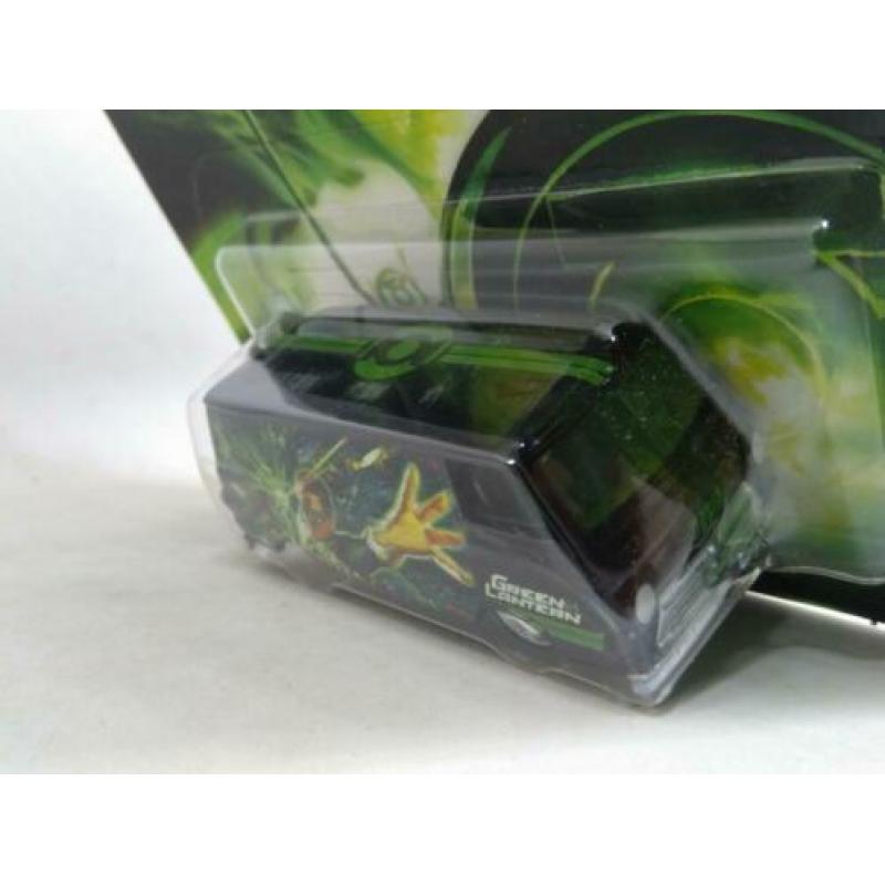 Dodge a100 green lantern 1:64 3inch Hotwheels real Pol