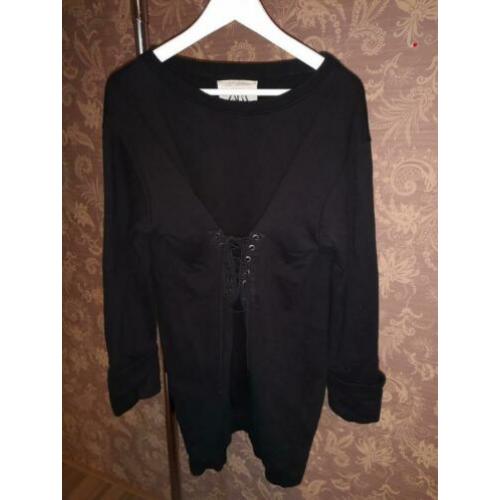 Zara lange trui oversized maat XS- S