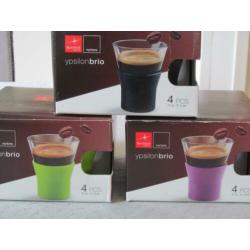 Bormioli Rocco 12 Espresso Glazen NIEUW