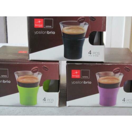 Bormioli Rocco 12 Espresso Glazen NIEUW