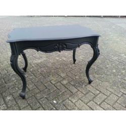Klein model zwarte chippendeal eet tafel